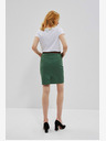 Moodo Zelena ženska suknja s remenom Moodo