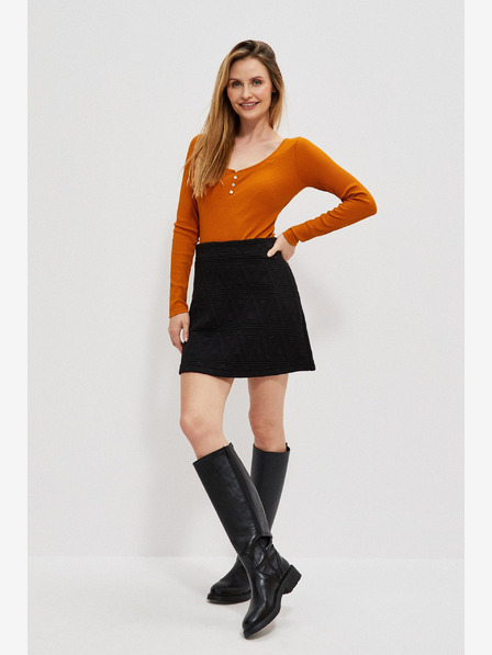 Moodo Crna ženska suknja Moodo