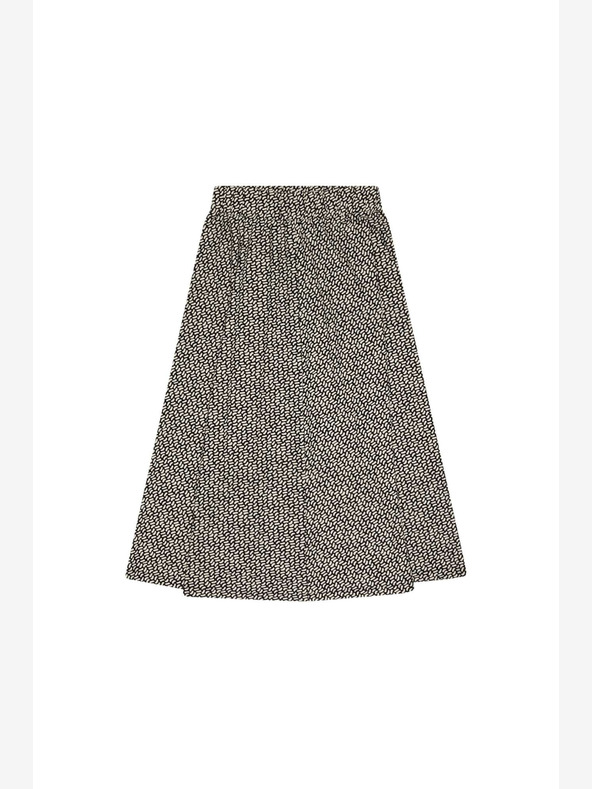 Moodo Bijelo-crna ženska Moodo suknja s uzorkom