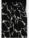 Moodo Bijelo-crna ženska Moodo suknja s uzorkom