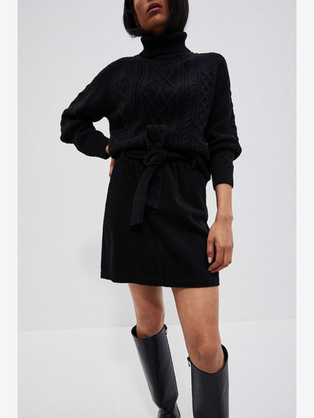 Moodo Crna ženska suknja Moodo