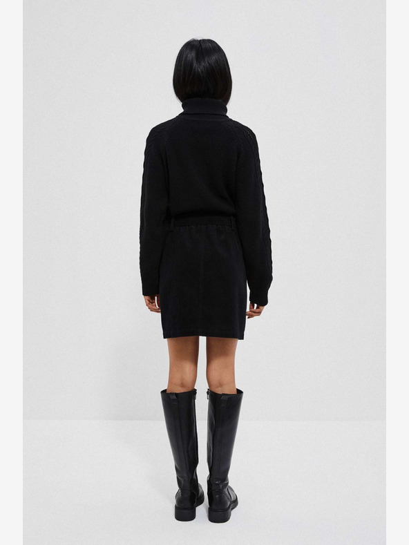 Moodo Crna ženska suknja Moodo