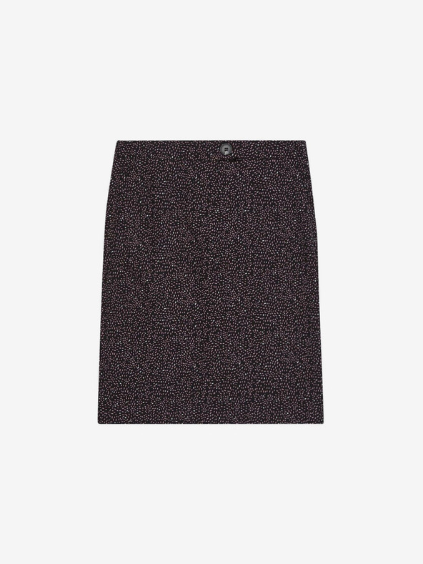 Moodo Crna ženska Moodo suknja s uzorkom