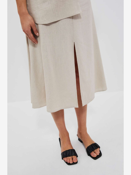 Moodo Moodo bež ženska suknja