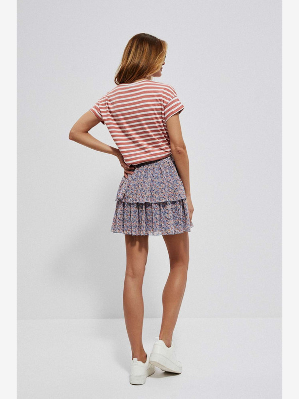 Moodo Moodo plava ženska cvjetna suknja