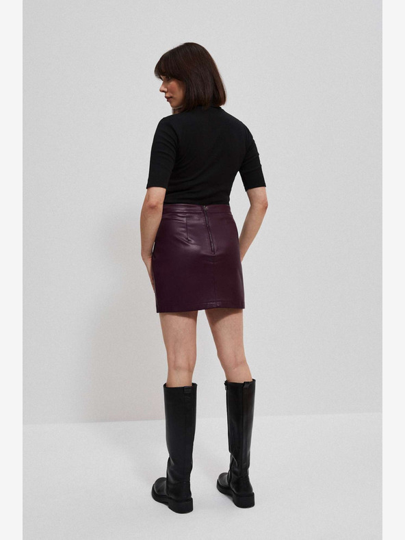 Moodo Ženska Moodo suknja od vinske kože