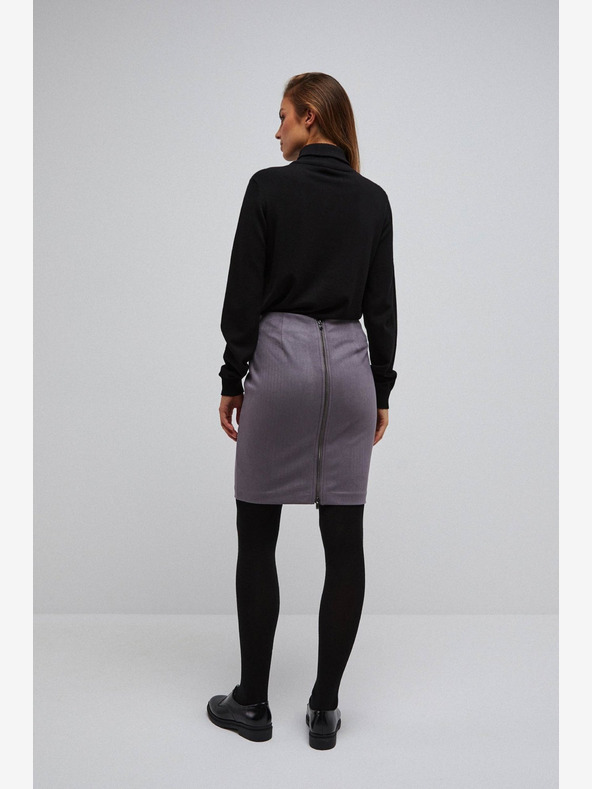 Moodo Siva ženska suknja Moodo