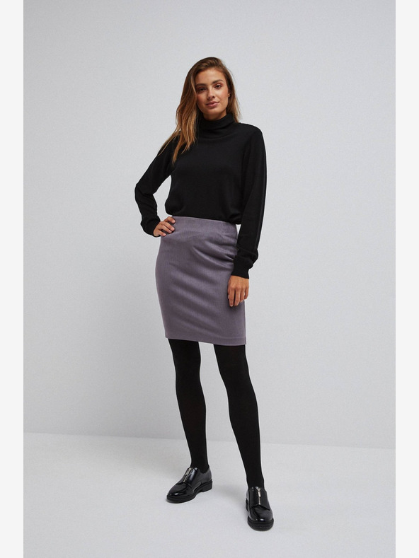 Moodo Siva ženska suknja Moodo