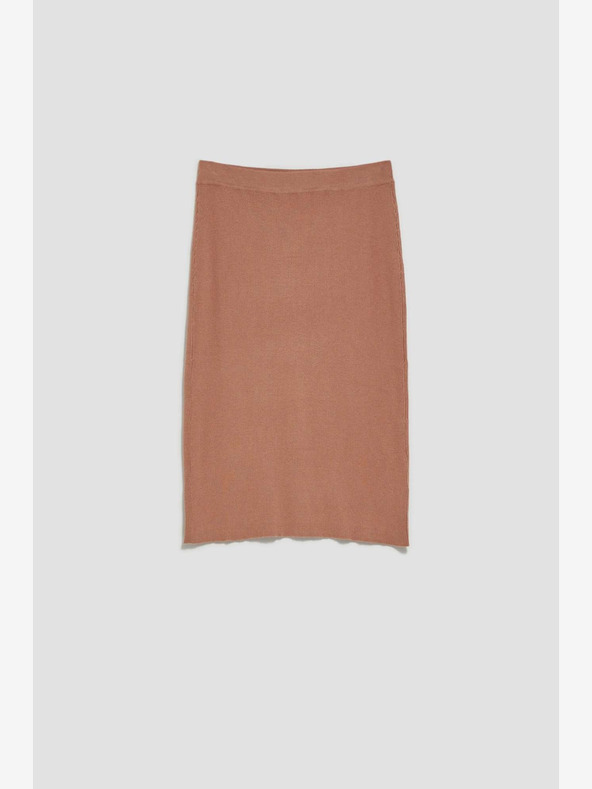 Moodo Smeđa ženska suknja Moodo