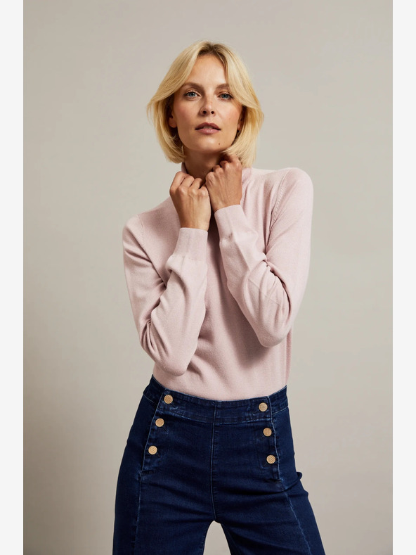 Moodo Svijetlo ružičasta Moodo ženska dolčevita