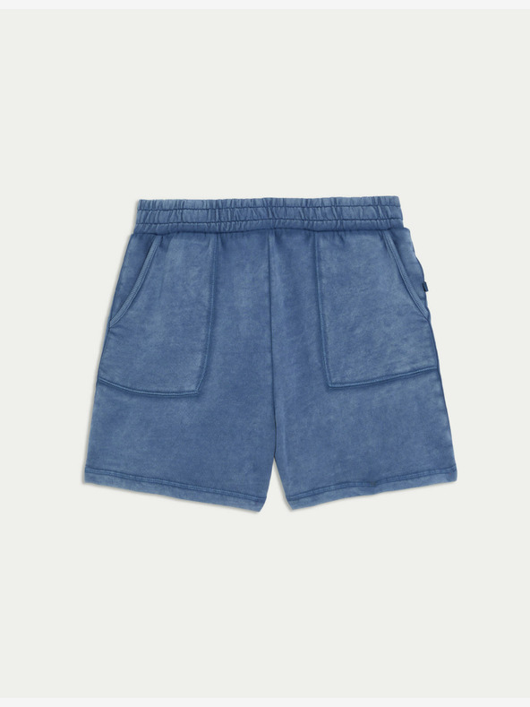 Marks & Spencer Kratke hlače sa zalijepljenim šavovima, od čistog pamuka Marks & Spencer plave boje