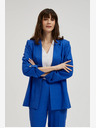 Moodo Plava lanena jakna s 3/4 rukavima Moodo