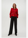 Moodo Moodo crvena jakna s gumbima