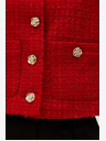 Moodo Moodo crvena jakna s gumbima