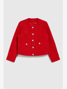 Moodo Moodo crvena jakna s gumbima