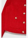 Moodo Moodo crvena jakna s gumbima