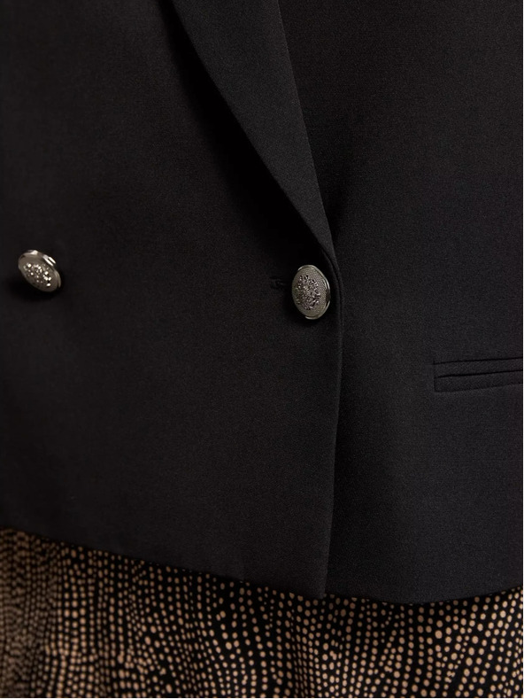 Moodo Crna ženska kratka Moodo jakna