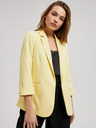 Moodo Žuta jakna s 3/4 rukavima Moodo