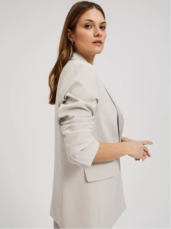 Moodo Moodo bež ženska jakna