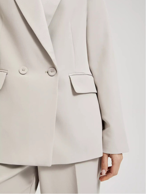 Moodo Moodo bež ženska jakna