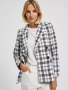 Moodo Moodo crno-bijeli kockasti sako
