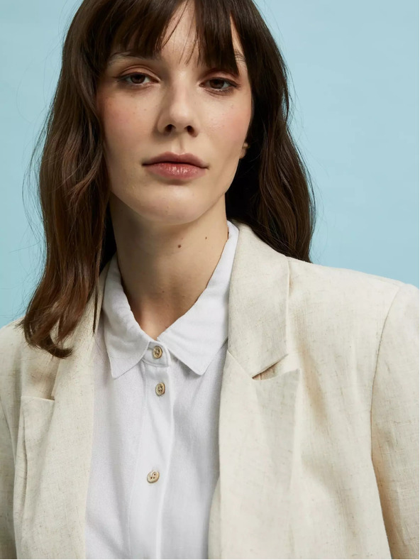 Moodo Moodo bež ženska jakna