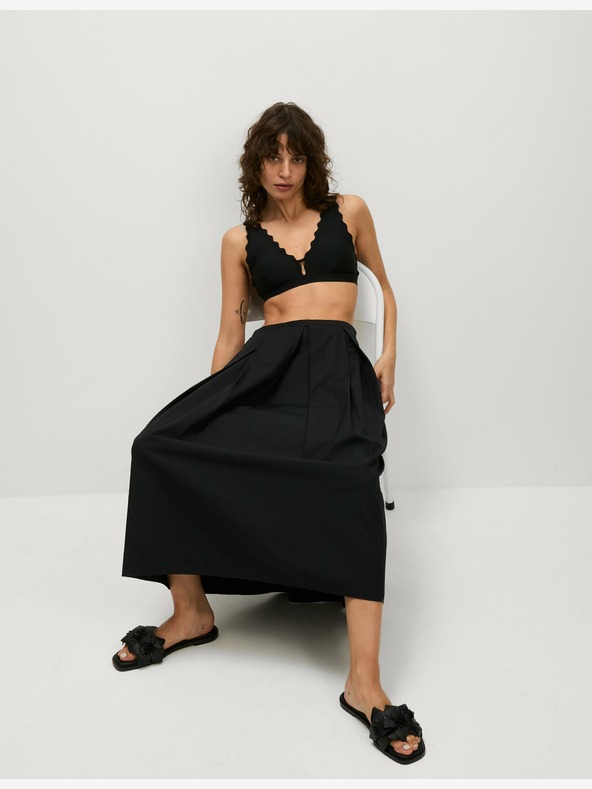 Marks & Spencer Marks & Spencer duboki gornji dio bikinija s crnom podstavom