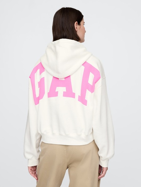 GAP Logo skraćena GAP majica s kapuljačom
