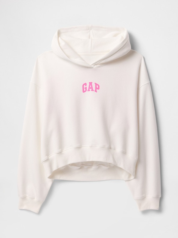 GAP Logo skraćena GAP majica s kapuljačom