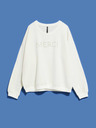 Moodo Moodo bijeli ženski sweatshirt