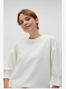 Moodo Moodo bijeli ženski sweatshirt