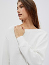 Moodo Moodo bijeli ženski sweatshirt