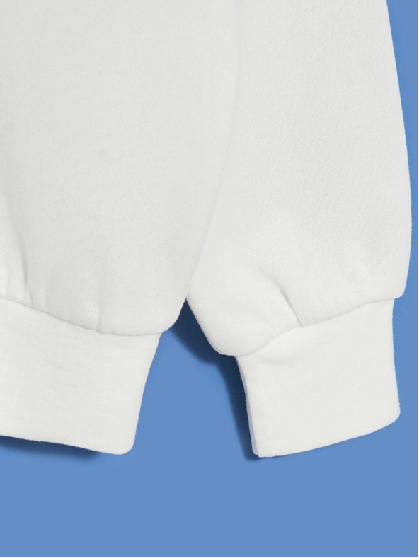 Moodo Moodo bijeli ženski sweatshirt