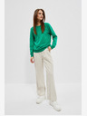 Moodo Zeleni ženski sweatshirt Moodo