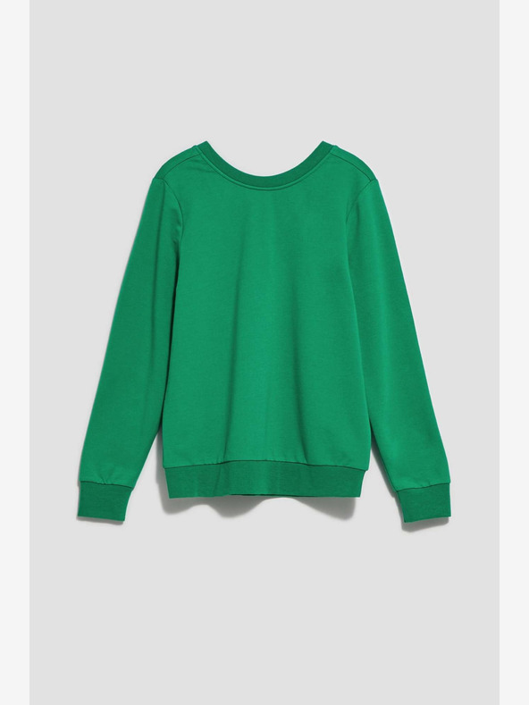 Moodo Zeleni ženski sweatshirt Moodo