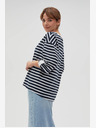 Moodo Moodo bijelo-plava ženska majica na pruge