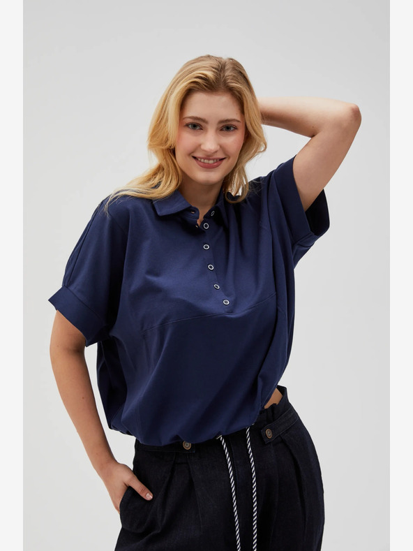 Moodo Tamno plava ženska Moodo košulja