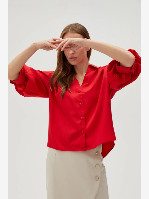 Moodo Moodo ženska crvena košulja
