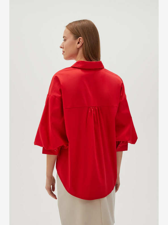 Moodo Moodo ženska crvena košulja