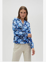 Moodo Plava ženska Moodo cvjetna bluza