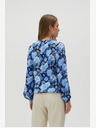 Moodo Plava ženska Moodo cvjetna bluza