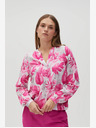 Moodo Bijelo-roza ženska Moodo bluza s uzorkom