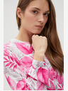 Moodo Bijelo-roza ženska Moodo bluza s uzorkom