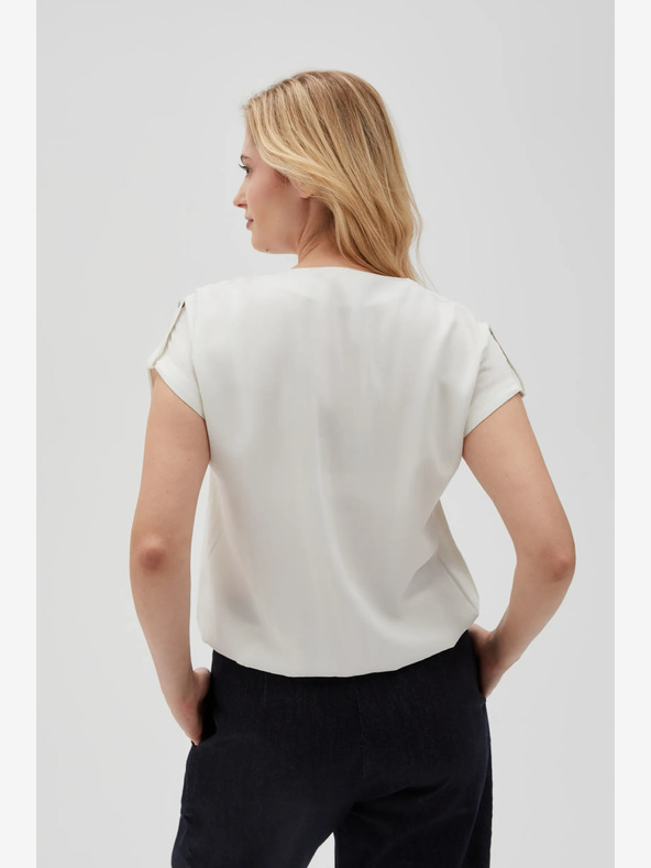 Moodo Bijela ženska Moodo bluza