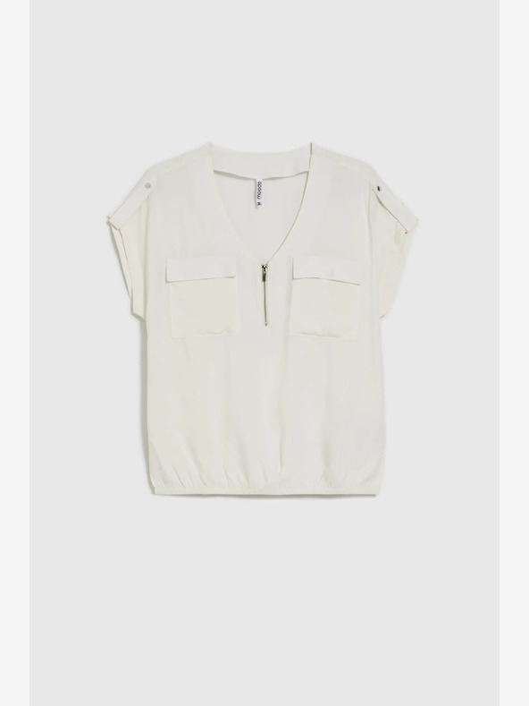 Moodo Bijela ženska Moodo bluza