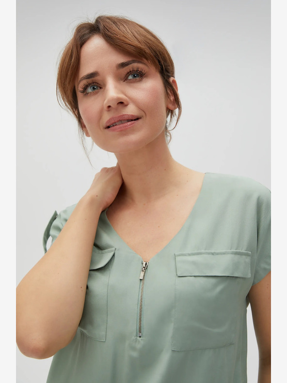 Moodo Svijetlozelena Moodo ženska bluza