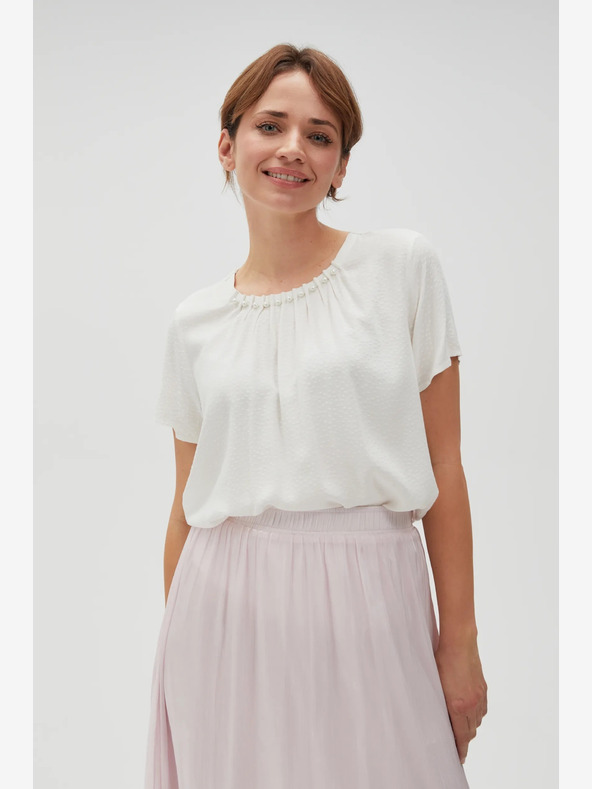 Moodo Bijela ženska Moodo bluza