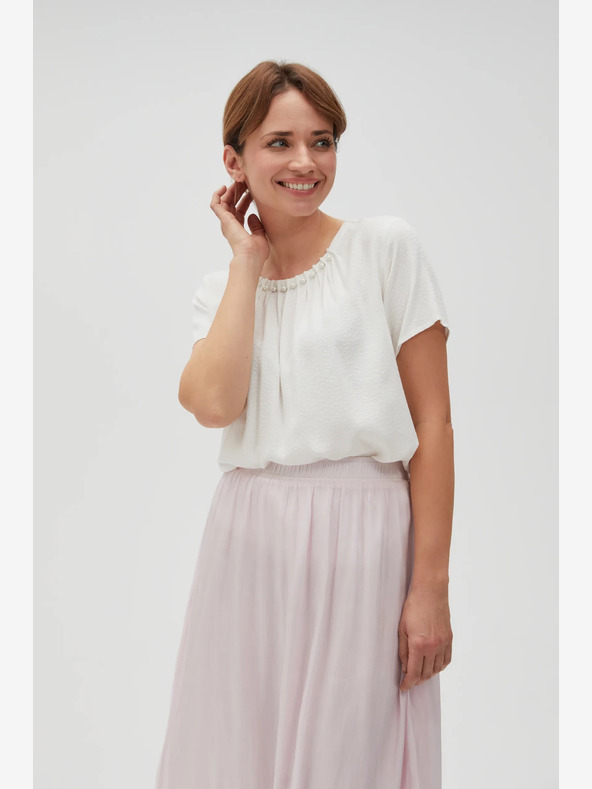 Moodo Bijela ženska Moodo bluza