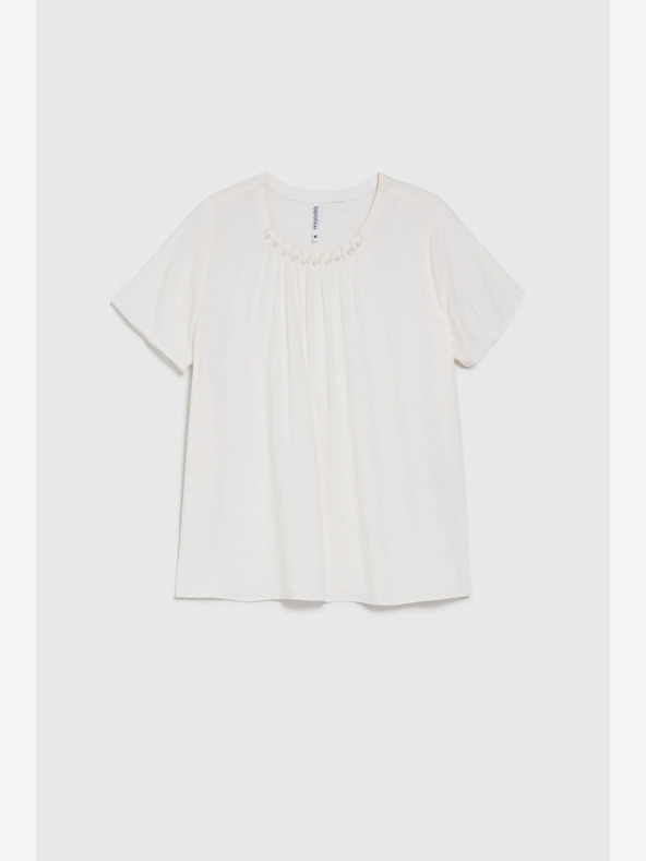 Moodo Bijela ženska Moodo bluza