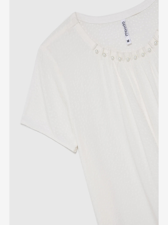 Moodo Bijela ženska Moodo bluza